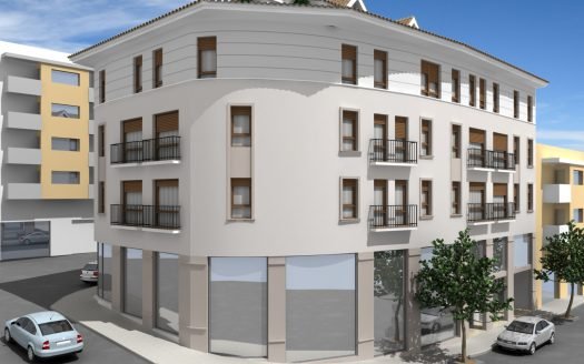 Apartment / Flat 103m2 in Moraira (Alicante) – 3 Zimmer & 3 Bäder