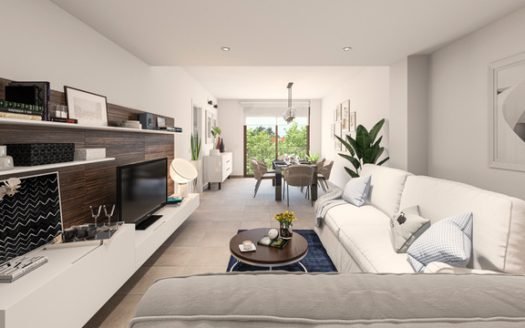 Apartment / Flat 103m2 in Moraira (Alicante) – 3 Zimmer & 3 Bäder