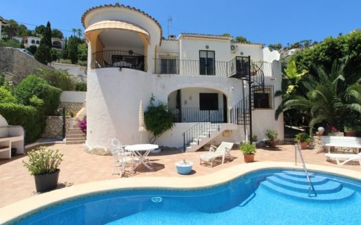 Villa à vendre à Moraira avec 165m2.