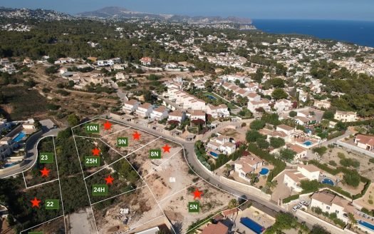 Plots and Land m2 in Calpe (Alicante) – 0 kamers & 0 baden