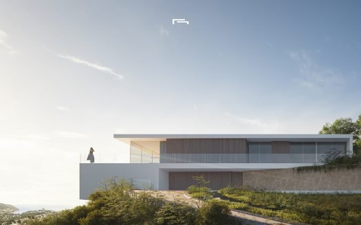 Designer villa for sale in Moraira with sea views