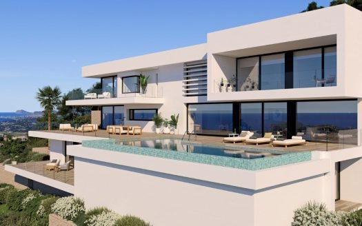 Villas 1401m2 in Benitachell (Alicante) – 5 Bedrooms and 9 baths
