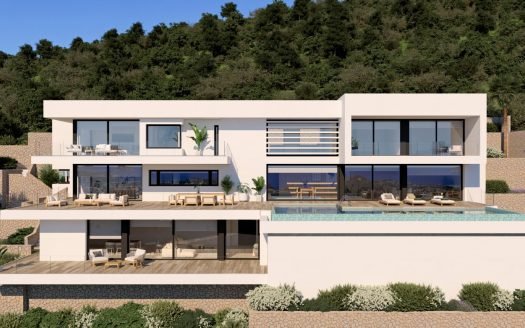 Villas 1401m2 in Benitachell (Alicante) – 5 Bedrooms and 9 baths