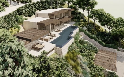 Villas 770m2 in Benissa (Alicante) – 3 Bedrooms and 3 baths