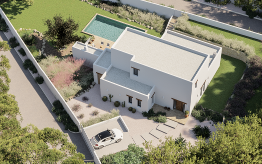 Villas 146m2 in Moraira (Alicante) – 3 Bedrooms and 3 baths