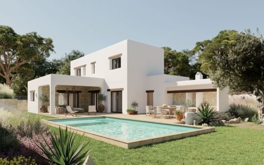 Villas 146m2 in Moraira (Alicante) – 3 Bedrooms and 3 baths