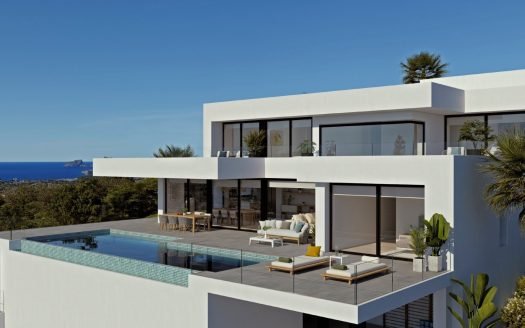 Villas 783m2 in Benitachell (Alicante) – 4 Bedrooms and 5 baths