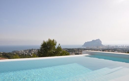 Luxusvilla zum Verkauf in Benissa mit Panoramablick auf das Meer