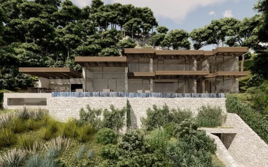 Villas 770m2 in Benissa (Alicante) – 3 Bedrooms and 3 baths