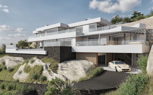 Villas 625m2 in Altea (Alicante) – 5 Bedrooms and 5 baths