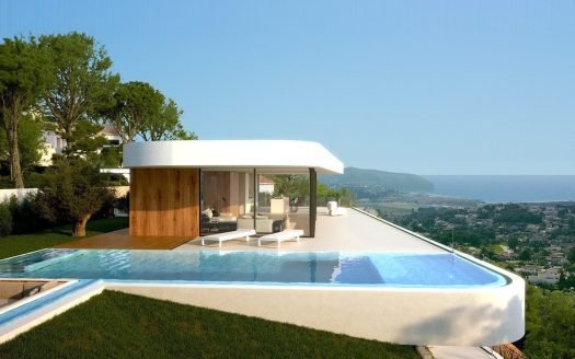 Villas 517m2 in Moraira (Alicante) – 4 Bedrooms and 4 baths