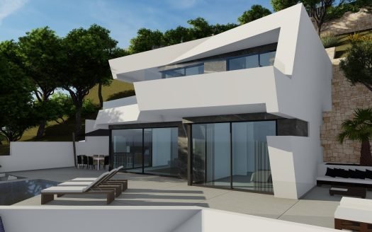 Villa 427m2 in Calpe (Alicante) – 4 Zimmer & 5 Bäder