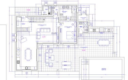 Villas 146m2 in Moraira (Alicante) – 3 Bedrooms and 3 baths