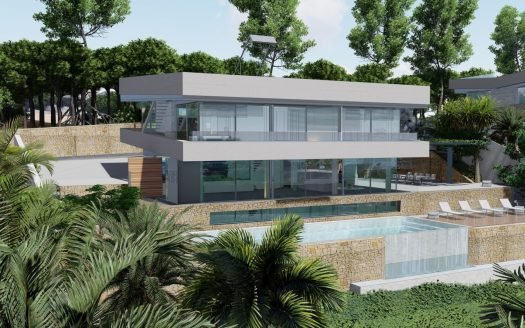 Villas 499m2 in Jávea (Alicante) – 6 Bedrooms and 5 baths