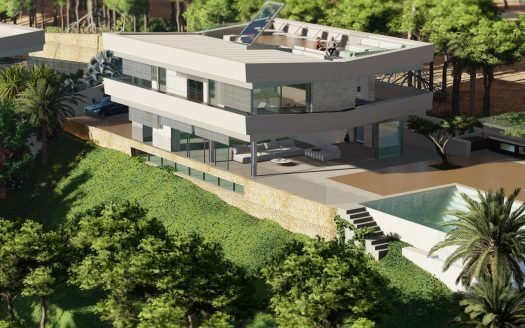 Villas 492m2 in Jávea (Alicante) – 6 Bedrooms and 5 baths