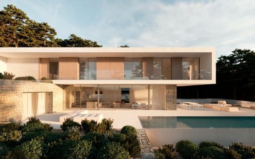 Villas 754m2 in Moraira (Alicante) – 4 Bedrooms and 5 baths