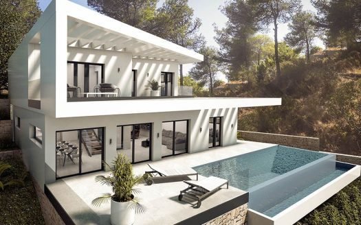 Villas 560m2 in Altea (Alicante) – 4 Bedrooms and 4 baths