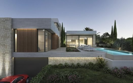 Villas 560m2 in Moraira (Alicante) – 4 Bedrooms and 4 baths