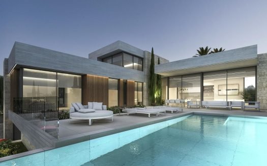 Villas 560m2 in Moraira (Alicante) – 4 Bedrooms and 4 baths