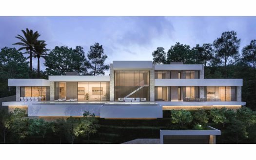 Villas 692m2 in Moraira (Alicante) – 5 Bedrooms and 7 baths