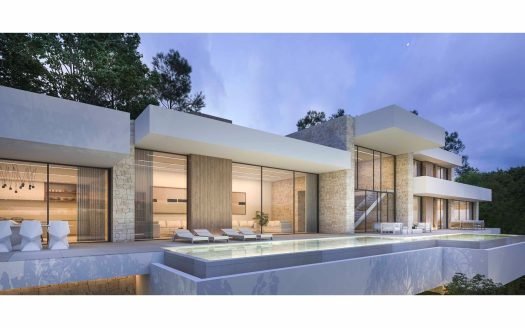 Villas 692m2 in Moraira (Alicante) – 5 Bedrooms and 7 baths