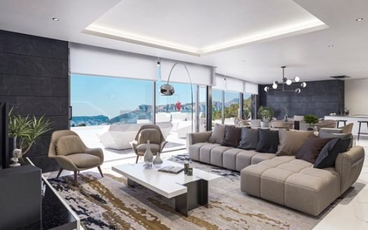 Villa 487m2 in Benissa (Alicante) – 4 Zimmer & 4 Bäder