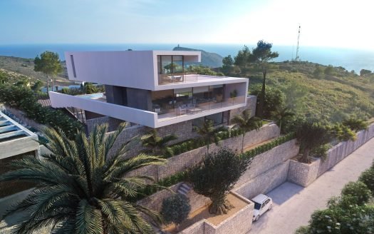 Villas 568m2 in Moraira (Alicante) – 4 Bedrooms and 8 baths