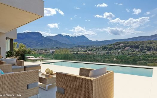 Villa 190m2 in Calpe (Alicante) – 3 Zimmer & 4 Bäder