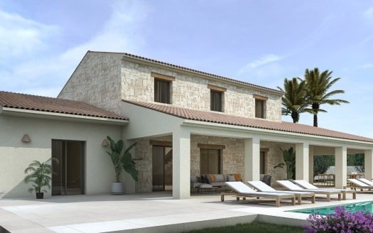 Country house 265m2 in Moraira (Alicante) – 4 Zimmer & 3 Bäder