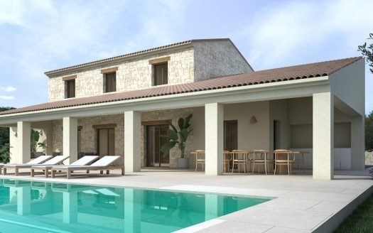 Country house 265m2 in Moraira (Alicante) – 4 Zimmer & 3 Bäder
