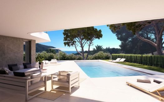 Villas 400m2 in Moraira (Alicante) – 4 Bedrooms and 4 baths