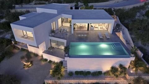 Villas 569m2 in Benitachell (Alicante) – 3 Bedrooms and 4 baths