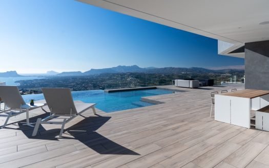 Villas 691m2 in Moraira (Alicante) – 4 Bedrooms and 6 baths
