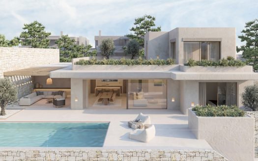 Semi-detached villa 307m2 in Moraira () – 3 Zimmer & 3 Bäder