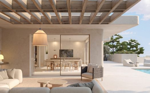 Semi-detached villa 307m2 in Moraira () – 3 Zimmer & 3 Bäder