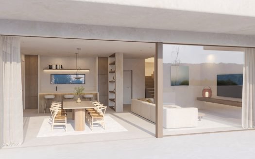 Semi-detached villa 307m2 in Moraira () – 3 Zimmer & 3 Bäder