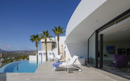 Villas 458m2 in Moraira (Alicante) – 4 Bedrooms and 5 baths