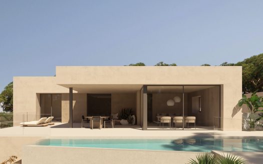 Villas 347m2 in Benissa (Alicante) – 4 Bedrooms and 5 baths