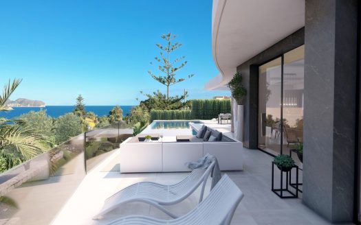 Villas 621m2 in Benissa (Alicante) – 4 Bedrooms and 4 baths