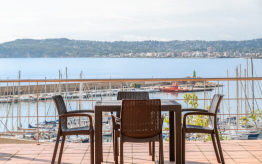 Villa te koop in het centrum van de haven van Javea met vrij uitzicht op zee
